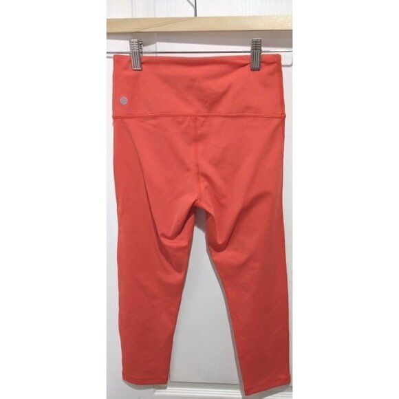 New Zella | Studio Lite Crop Leggings in Red Firelight - Picture 4 of 9